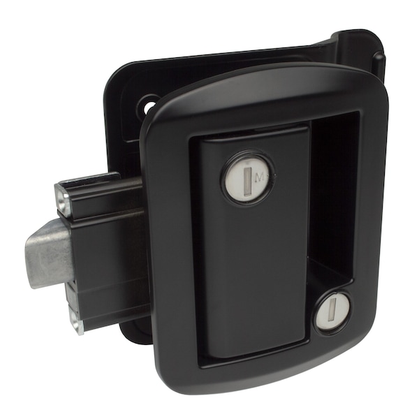 Global Standard Towable RV Entry Door Lock, G3xx keyed, Replaces all standard RV Locks, Black TTL-43610AL-2006-1PK - main